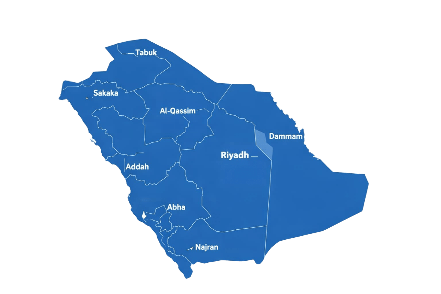 Saudi Arabia Map
